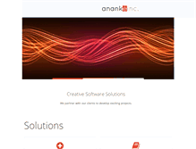 Tablet Screenshot of ananke.ca